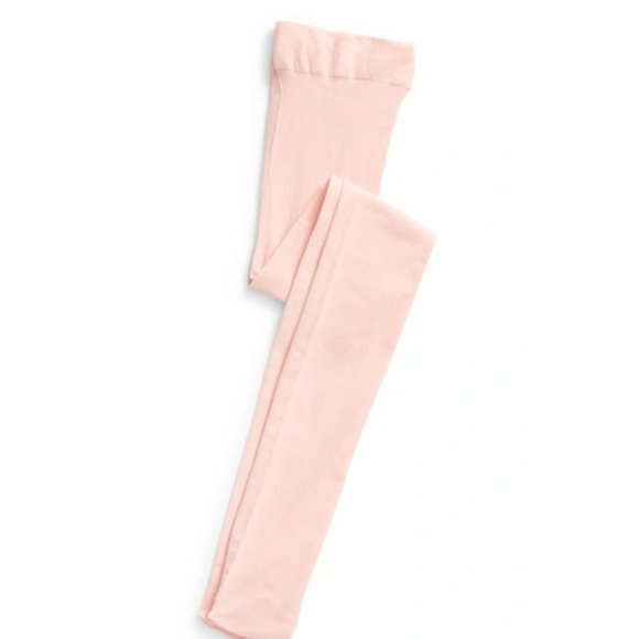 4/$30🌿NWT TUCKER + TATE Kids' 'So Fine' Microfiber Tights in Pink English(7-10) - Picture 5 of 5